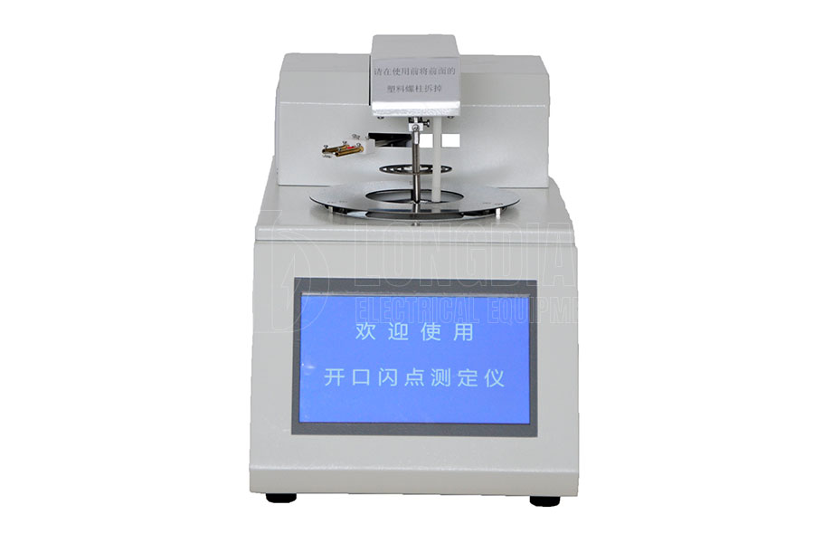 Automatic Open Flash Point Tester Instruction Manual
