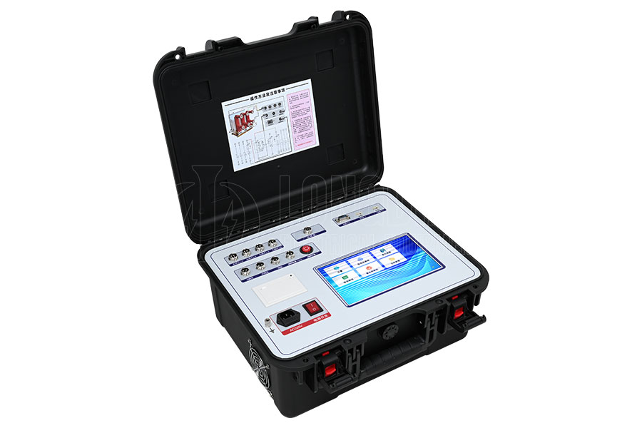 High voltage switch mechanical characteristic tester