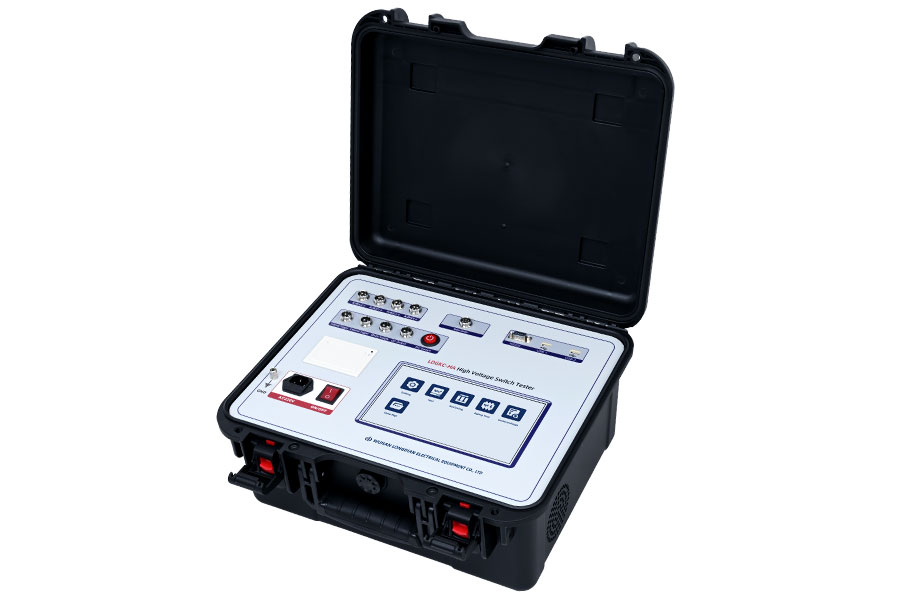 High voltage switch mechanical characteristic tester