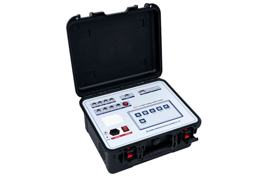 High voltage switch mechanical characteristic tester